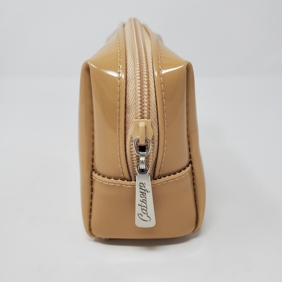 CATSEYE LONDON PUG DOG BEIGE SMALL MAKEUP TRINKET POUCH BAG TRAVEL CASE JEWELRY - Picture 8 of 12